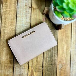 Michael Kors pink wallet